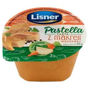 Lisner - Pasta z makreli wędzonej Pastella - 80 g