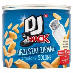 DJ Snack - Orzeszki Ziemne Smażone Solone - 150 g