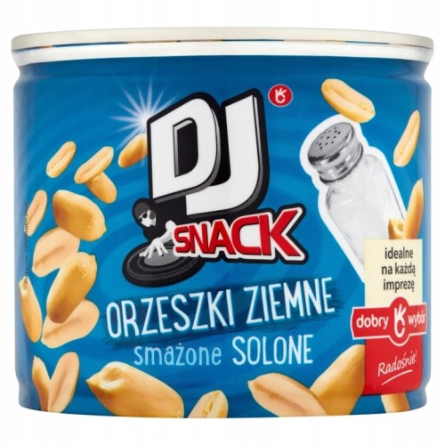 DJ Snack - Orzeszki Ziemne Smażone Solone - 150 g