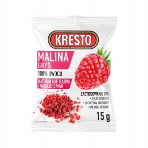 Kresto - Malina liofilizowana grys - 15 g