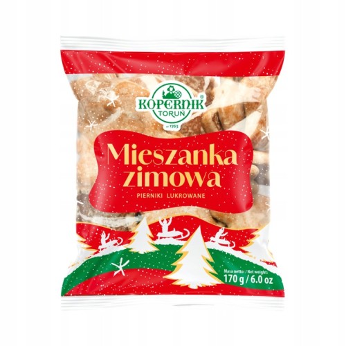 Kopernik - Zimowa mieszanka pierników lukrowanych - 170 g