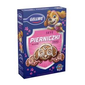Gellwe - Pierniczki Psi Patrol Skye z foremką - 350 g