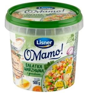 Lisner O Mamo! - Sałatka warzywna z groszkiem - 500 g