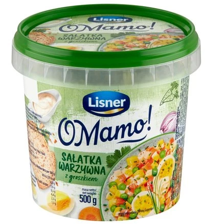 Lisner O Mamo! - Sałatka warzywna z groszkiem - 500 g
