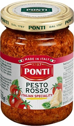 Ponti - Sos Pesto Rosso z pomidorami - 190 g