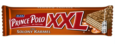 Prince Polo XXL - Wafelek o smaku solonego karmelu - 45 g