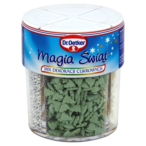 Dr.Oetker - Mix dekoracji cukrowych Magia świąt - 76 g