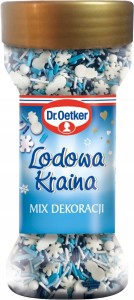 Dr.Oetker - Mix dekoracji Lodowa kraina - 48 g