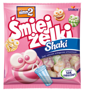 Nimm 2 Śmiejżelki - Żelki owocowe wzbogacone witaminami Shaki - 90 g