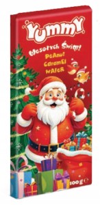 Yummi - Czekolada z nadzieniem Boże Narodzenie - 100 g