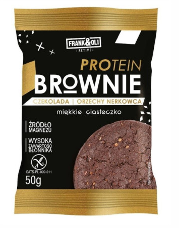 Frank & Oli - Miękkie ciasteczko protein brownie - 50 g