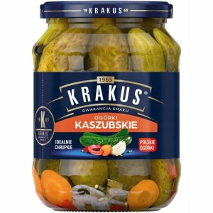 Krakus - Ogórki Kaszubskie - 670 g
