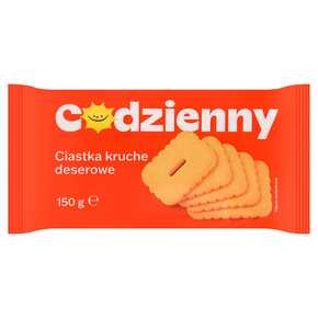 CIASTKA KRUCHE DESEROWE 150 g CODZIENNY