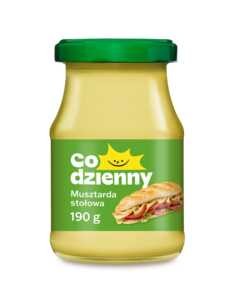 MUSZTARDA STOŁOWA CODZIENNY 190 g