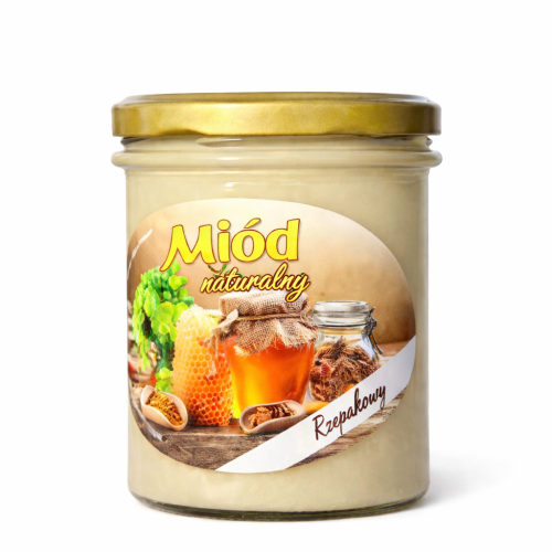 Pasieka Sikorów - Miód rzepakowy - 400 g