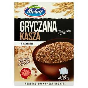 Melvit - Kasza gryczana prażona - 400 g (4 x 100 g)