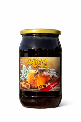 Pasieka Sikorów - Miód Gryczany - 1,1 kg