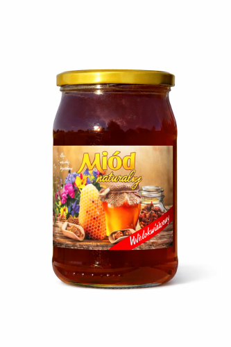 Pasieka Sikorów - Miód Wielokwiatowy - 1,1 kg