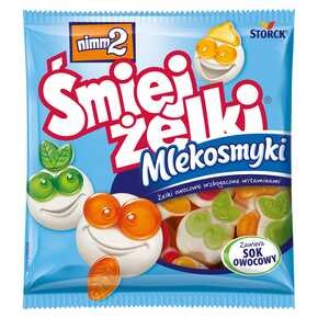 ŻELKI NIMM2 ŚMIEJŻELKI MLEKOSMYKI 90 g STORCK