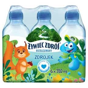 WODA ZDROJEK NGAZ 310 ml ŻYWIEC ZDRÓJ PET  DRS