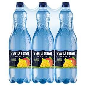 WODA  ŻYWIEC ZDRÓJ MOCNY MANGO-LIM GAZ 1,5  l PET DRS