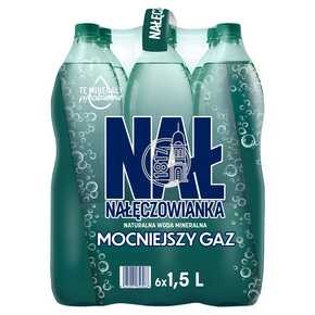WODA NAŁĘCZOWIANKA MOCNY GAZ 1,5  l NESTLE PET DRS
