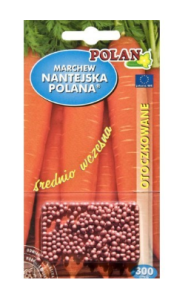 Polan - Marchew Nantejska nasiona otoczkowane -  (300 ziaren)