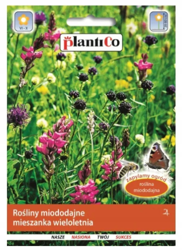 Plantico - Rośliny miododajne mieszanka wieloletnia - 10 g