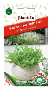 Plantico - Sałata Endywia nasiona na cięte listki - 5 g