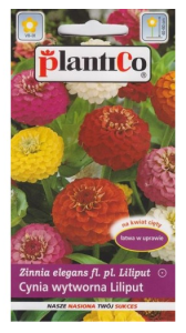 Plantico - Cynia wytworna daliowa Liliput mieszanka - 1 g