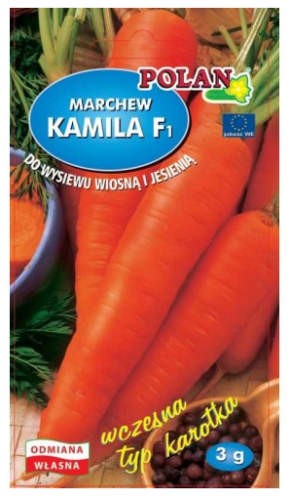 Polan - Marchew jadalna Kamila F1 - 3 g
