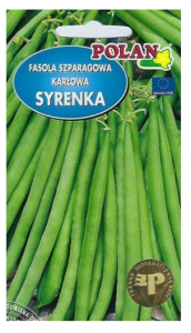 Polan - Fasola szparagowa karłowa zielona Syrenka - 25 g
