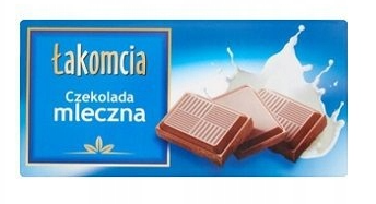Dobry Wybór - Czekolada mleczna Łakomcia - 90 g