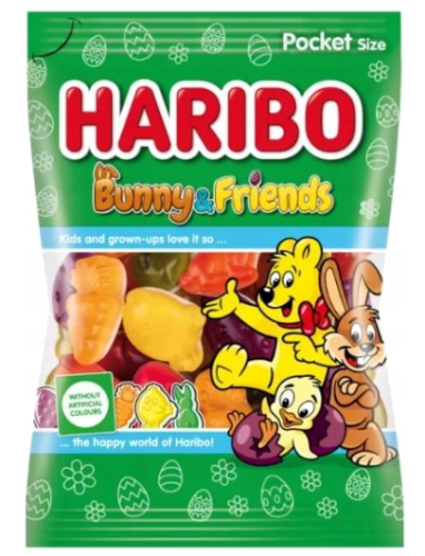 Haribo - Żelki Bunny & Friends - 80 g