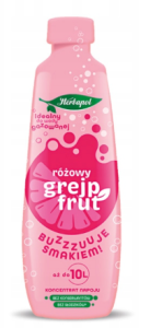 Herbapol - Koncentrat napoju Różowy Grejpfrut - 405 ml