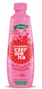 Herbapol - Koncentrat napoju Oranżada czerwona - 405 ml