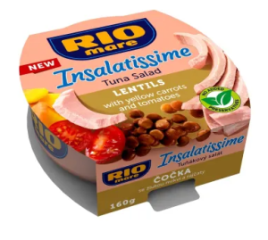 Rio Mare - Sałatka z soczewicą i tuńczykiem - 160 g