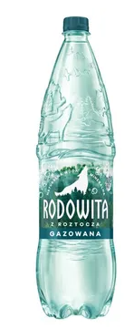 Rodowita z Roztocza - Naturalna woda mineralna gazowana - 1,5 l