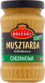 Roleski - Musztarda chrzanowa - 175 g