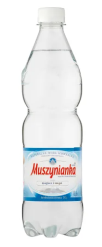 Muszynianka - Naturalna woda mineralna gazowana - 600 ml