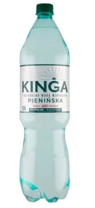 Kinga Pienińska - Naturalna woda mineralna niskosodowa delikatnie gazowana - 1,5 l