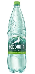Rodowita z Roztocza - Naturalna woda mineralna delikatnie gazowana - 1,5 l