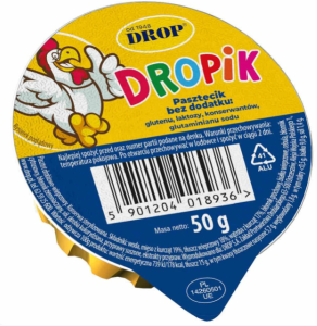 Drop - Pasztecik drobiowo-wieprzowy Dropik - 50 g