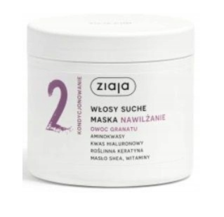 Ziaja - Maska Nawilżanie Owoc Granatu - 350 ml