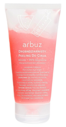 Ziaja - Drobnoziarnisty peeling do ciała Arbuz - 160 ml
