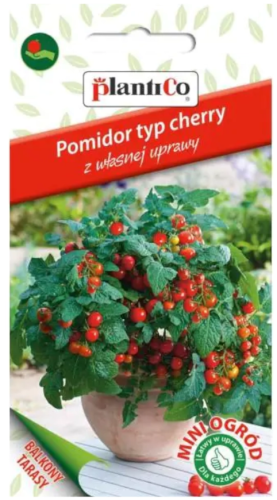 Plantico - Pomidor typ cherry kulisty czerwony nasiona - 0,1 g