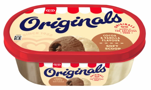 Algida - Lody kakaowo-waniliowe - 1 l