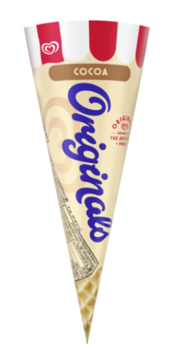 Algida - Lody rożki kakowe - 110 ml