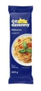 Codzienny - Makaron Spaghetti - 400 g