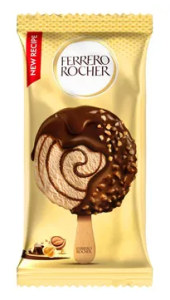 Ferrero Rocher - Lody o smaku orzechów laskowych - 90 ml